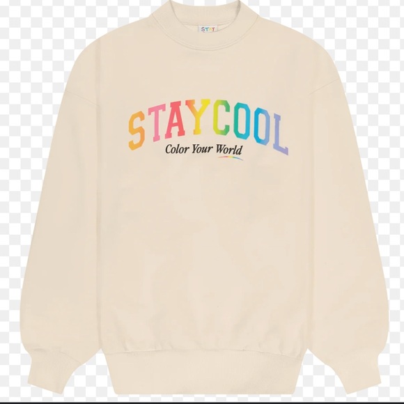 STAY COOL NYC COLOR YOUR WORLD CREWNECK - Picture 1 of 5